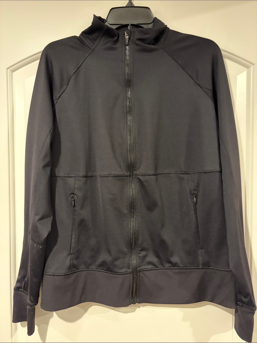 Fila Sport Black Full-Zip Performance Jacket